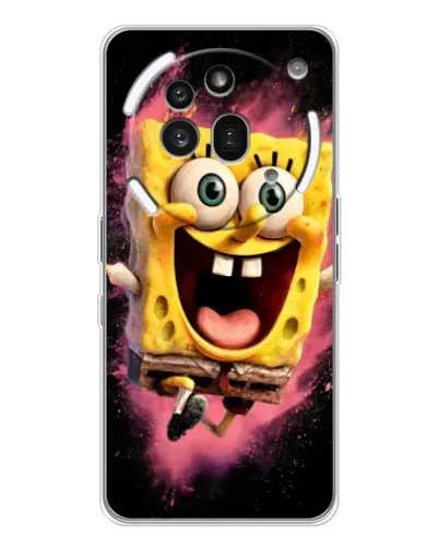 Чехол для Nothing Phone (3a) Pro с картинкой «Взрывной Спанч Боб»