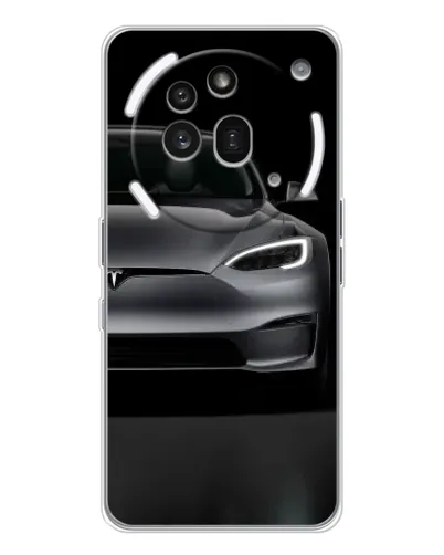 Чехол для Nothing Phone (3a) Pro с картинкой «Tesla Model S Look»