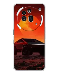 Чехол для Nothing Phone (3a) Pro с картинкой «Cybertruck на Марсе» Чехол для Nothing Phone (3a) Pro с картинкой «Cybertruck на Марсе»
