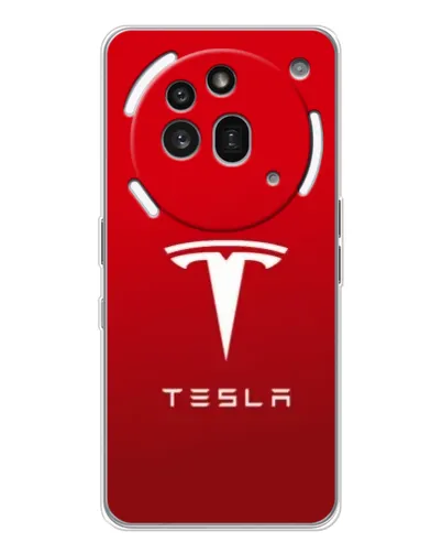 Чехол для Nothing Phone (3a) Pro с картинкой «Tesla Red Classic»