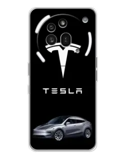 Чохол для Nothing Phone (3a) Pro з картинкою «Tesla Model Y»