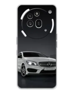 Чехол для Nothing Phone (3a) Pro с картинкой «Mercedes AMG GT Silver» Чехол для Nothing Phone (3a) Pro с картинкой «Mercedes AMG GT Silver»