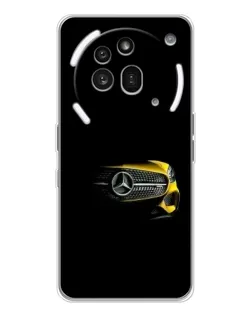 Чехол для Nothing Phone (3a) Pro с картинкой «Mercedes — ретро стиль»