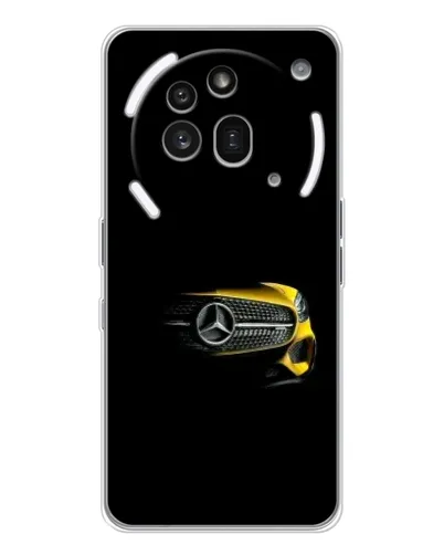 Чехол для Nothing Phone (3a) Pro с картинкой «Mercedes — ретро стиль»