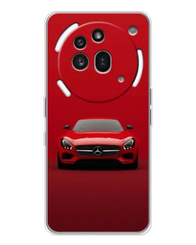 Чехол для Nothing Phone (3a) Pro с картинкой «Красный Mercedes AMG»