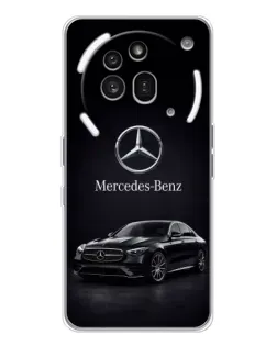 Чехол для Nothing Phone (3a) Pro с картинкой «Mercedes — решетка радиатора»