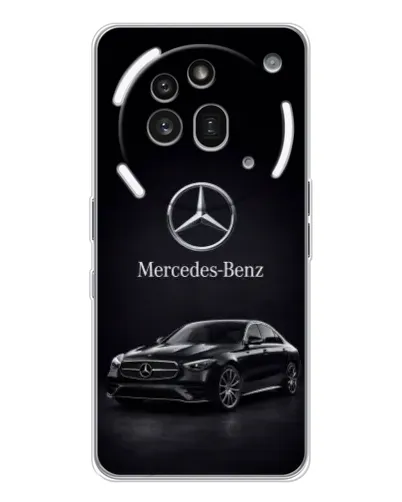 Чехол для Nothing Phone (3a) Pro с картинкой «Mercedes — решетка радиатора»