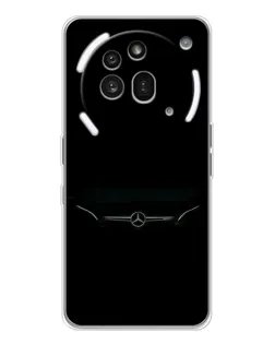 Чехол для Nothing Phone (3a) Pro с картинкой «Mercedes Stealth Look»
