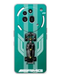 Чехол для Nothing Phone (3a) Pro с картинкой «Mercedes AMG Petronas»