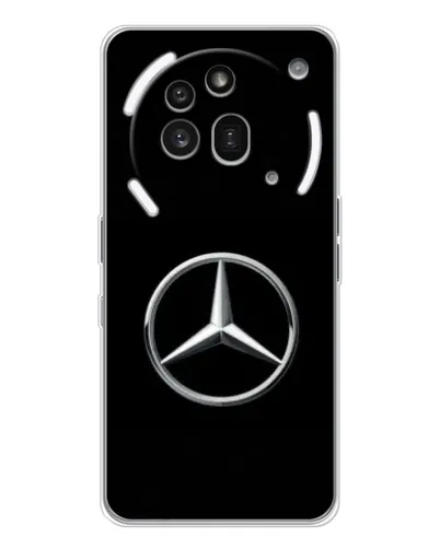 Чехол для Nothing Phone (3a) Pro с картинкой «Mercedes классический лого»