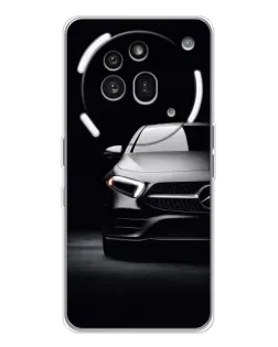 Чехол для Nothing Phone (3a) Pro с картинкой «Свет фар Mercedes»