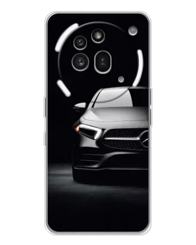 Чехол для Nothing Phone (3a) Pro с картинкой «Свет фар Mercedes»