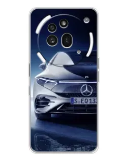 Чехол для Nothing Phone (3a) Pro с картинкой «Mercedes EQ — будущее»