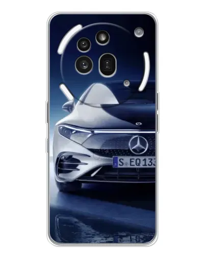 Чехол для Nothing Phone (3a) Pro с картинкой «Mercedes EQ — будущее»