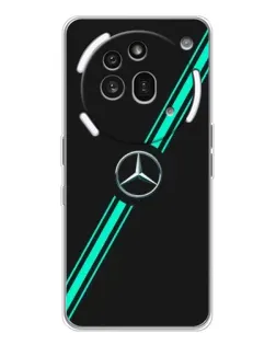 Чехол для Nothing Phone (3a) Pro с картинкой «Спортивные линии Mercedes»