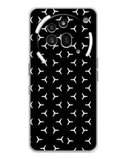 Чехол для Nothing Phone (3a) Pro с картинкой «Mercedes паттерн звезд»
