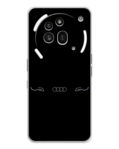 Чехол для Nothing Phone (3a) Pro с картинкой «Audi — световой подпись» Чехол для Nothing Phone (3a) Pro с картинкой «Audi — световой подпись»