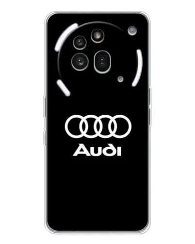 Чехол для Nothing Phone (3a) Pro с картинкой «Классическое лого Audi» Чехол для Nothing Phone (3a) Pro с картинкой «Классическое лого Audi»