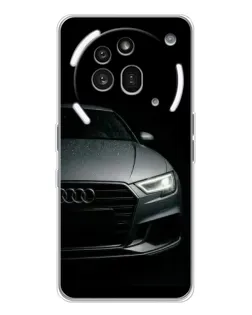 Чехол для Nothing Phone (3a) Pro с картинкой «Audi — детализация кузова» Чехол для Nothing Phone (3a) Pro с картинкой «Audi — детализация кузова»