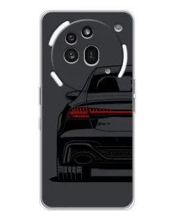 Чехол для Nothing Phone (3a) Pro с картинкой «Задняя часть Audi — арт»