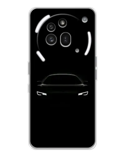 Чехол для Nothing Phone (3a) Pro с картинкой «Взгляд Audi в темноте» Чехол для Nothing Phone (3a) Pro с картинкой «Взгляд Audi в темноте»