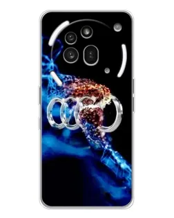 Чехол для Nothing Phone (3a) Pro с картинкой «Энергия лого Audi»
