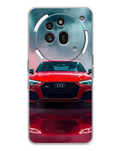 Чехол для Nothing Phone (3a) Pro с картинкой «Audi RS — красный стиль» Чехол для Nothing Phone (3a) Pro с картинкой «Audi RS — красный стиль»