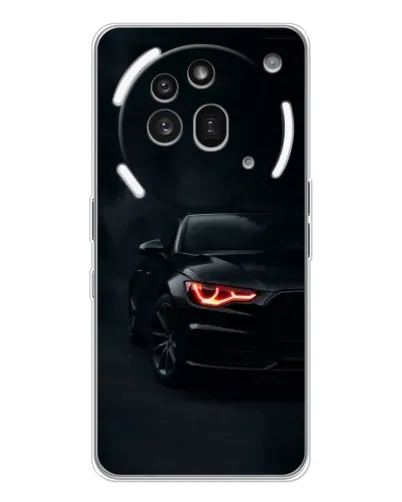Чехол для Nothing Phone (3a) Pro с картинкой «Audi — хищный взгляд» Чехол для Nothing Phone (3a) Pro с картинкой «Audi — хищный взгляд»
