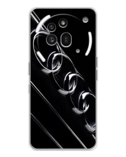 Чехол для Nothing Phone (3a) Pro с картинкой «Audi — абстрактные кольца» Чехол для Nothing Phone (3a) Pro с картинкой «Audi — абстрактные кольца»