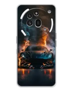 Чехол для Nothing Phone (3a) Pro с картинкой «Lamborghini дымная эстетика»