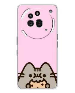 Чохол для Nothing Phone (3a) Pro з картинкою «Pusheen та печиво» Чохол для Nothing Phone (3a) Pro з картинкою «Pusheen та печиво»