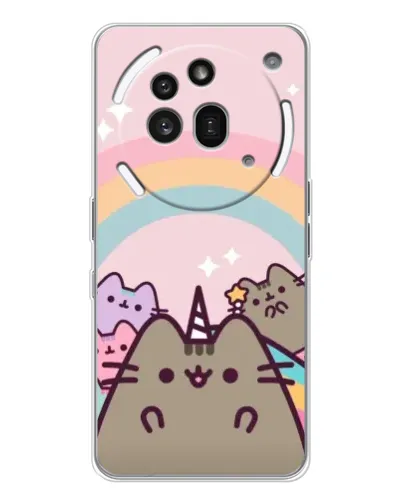 Чехол для Nothing Phone (3a) Pro с картинкой «Единорог Pusheen»