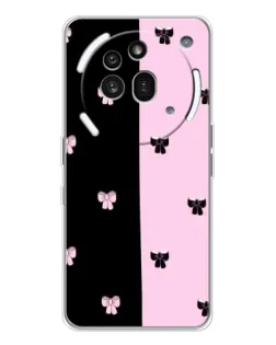 Чехол для Nothing Phone (3a) Pro с картинкой «Контрастные банты»