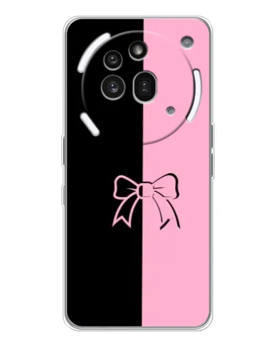 Чехол для Nothing Phone (3a) Pro с картинкой «Половинки банта» Чехол для Nothing Phone (3a) Pro с картинкой «Половинки банта»