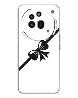 Чехол для Nothing Phone (3a) Pro с картинкой «Диагональный бант»