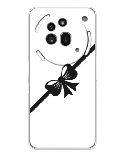 Чехол для Nothing Phone (3a) Pro с картинкой «Диагональный бант» Чехол для Nothing Phone (3a) Pro с картинкой «Диагональный бант»