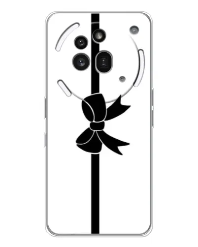 Чехол для Nothing Phone (3a) Pro с картинкой «Вертикальный бант» Чехол для Nothing Phone (3a) Pro с картинкой «Вертикальный бант»