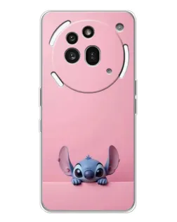 Чехол для Nothing Phone (3a) Pro с картинкой «Stitch выглядывает»