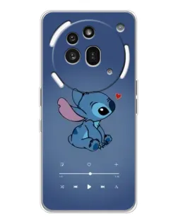 Чехол для Nothing Phone (3a) Pro с картинкой «Музыкальный Stitch»