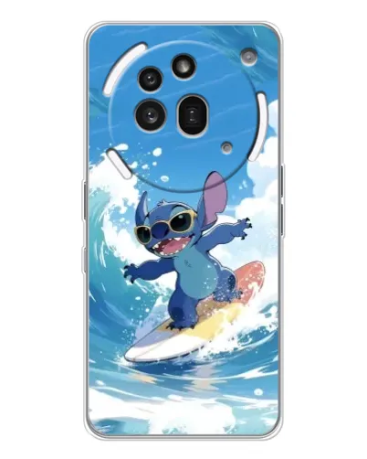 Чехол для Nothing Phone (3a) Pro с картинкой «Стич на волне» Чехол для Nothing Phone (3a) Pro с картинкой «Стич на волне»
