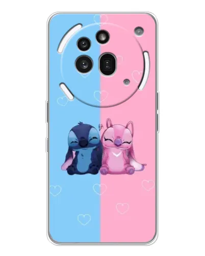 Чехол для Nothing Phone (3a) Pro с картинкой «Stitch и Angel Love» Чехол для Nothing Phone (3a) Pro с картинкой «Stitch и Angel Love»