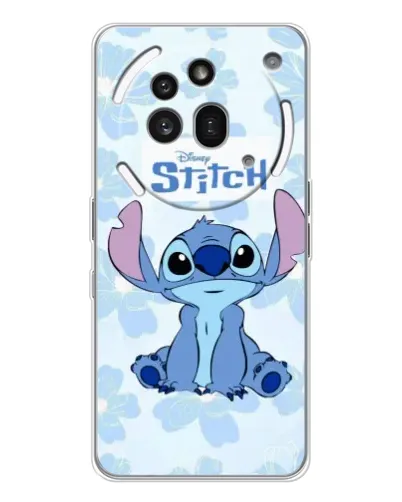 Чехол для Nothing Phone (3a) Pro с картинкой «Stitch среди цветов» Чехол для Nothing Phone (3a) Pro с картинкой «Stitch среди цветов»