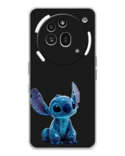 Чехол для Nothing Phone (3a) Pro с картинкой «Стич на черном» Чехол для Nothing Phone (3a) Pro с картинкой «Стич на черном»