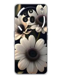 Чехол для Nothing Phone (3a) Pro с картинкой «Белые маргаритки макро»