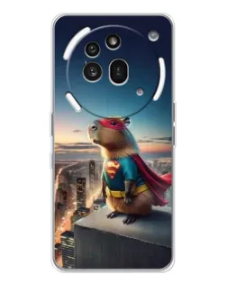 Чехол для Nothing Phone (3a) Pro с картинкой «Капи-мен супергерой»