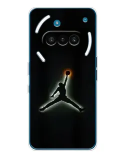 Чехол для Nothing Phone (3a) с картинкой «Jordan Gradient Logo» Чехол для Nothing Phone (3a) с картинкой «Jordan Gradient Logo»