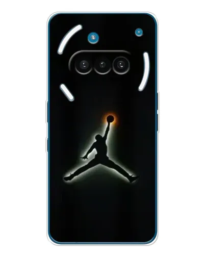 Чехол для Nothing Phone (3a) с картинкой «Jordan Gradient Logo»