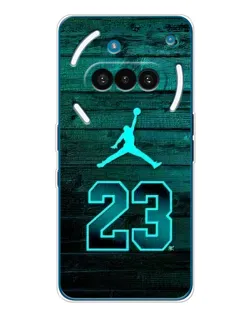 Чохол для Nothing Phone (3a) з картинкою «Jordan Cyan 23»