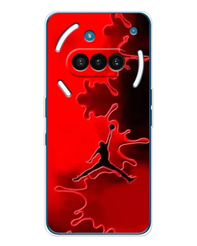Чехол для Nothing Phone (3a) с картинкой «Jordan Red Smoke»