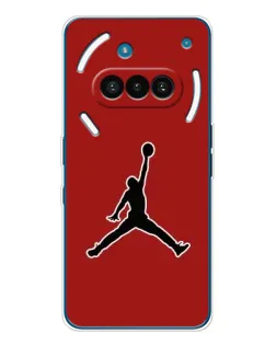 Чохол для Nothing Phone (3a) з картинкою «Jordan Red Back»